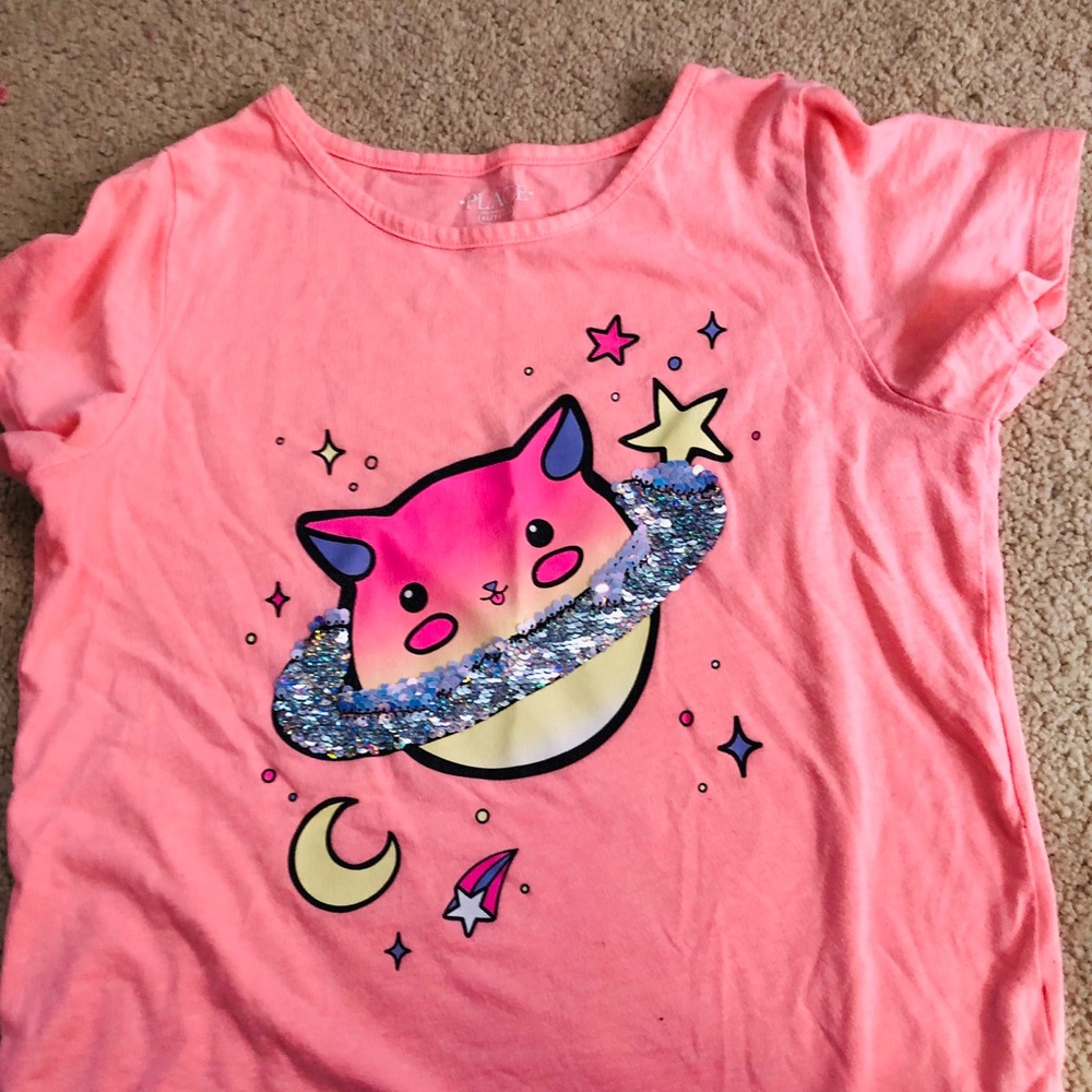 Space cat t-shirt